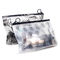 Κινούμενων σχεδίων σαφής τσάντα PVC Makeup ταξιδιού γυναικών φορητή διαφανής