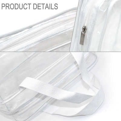 τσάντα πλυσίματος ντους ταξιδιού PVC 29*9.5*23cm διαφανής